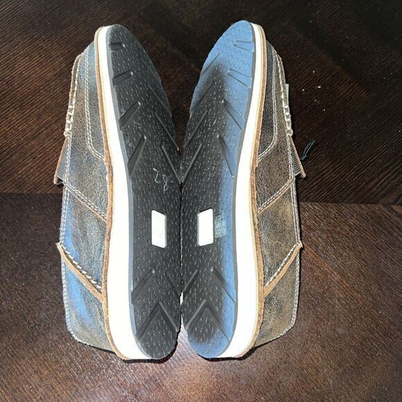 Ariat® Ladies Cruiser Vintage Bomber Brown Casual Slip-on Womens 7 Med NWOB‎ - Picture 7 of 9